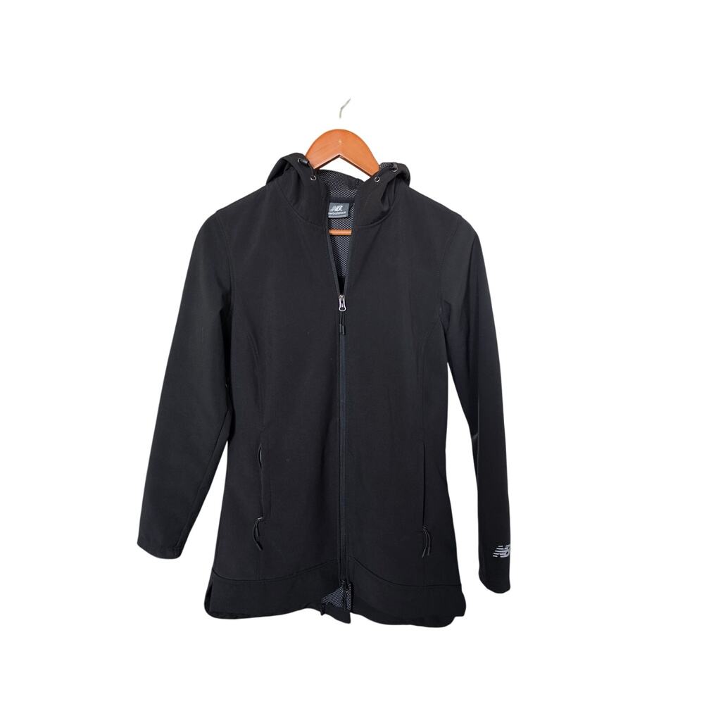 New Balance Softshell Hooded Jacket Black Size S